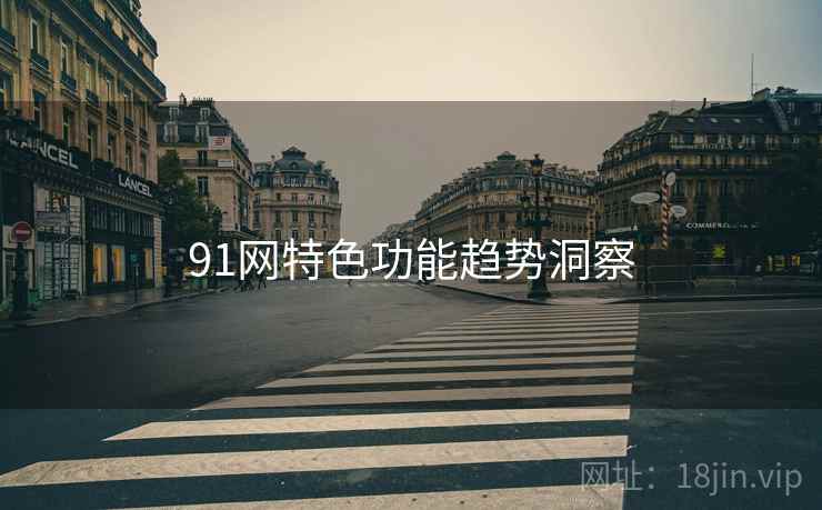 91网特色功能趋势洞察
