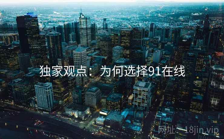 独家观点：为何选择91在线